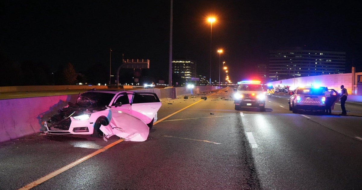 Alleged wrong-way DUI driver sends 2 people to hospital in 3-car crash