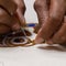 New Orleans artist and "beadmaster" Demond Melancon