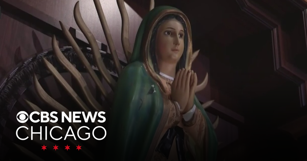 Life-sized Our Lady of Guadalupe statue coming to Chicago area - CBS ...