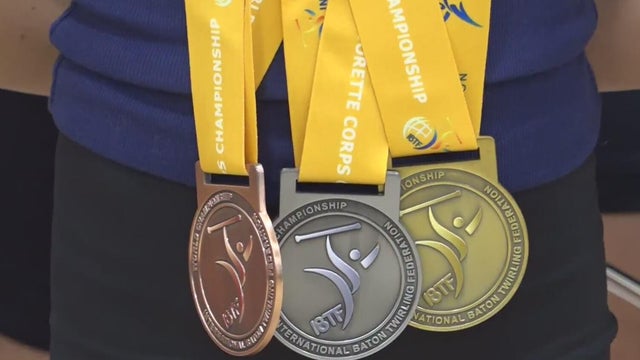 Livingston County baton twirlers win world championship in Italy 
