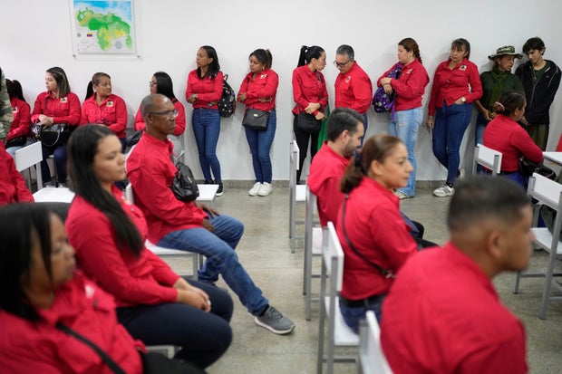 APTOPIX Venezuela Militias