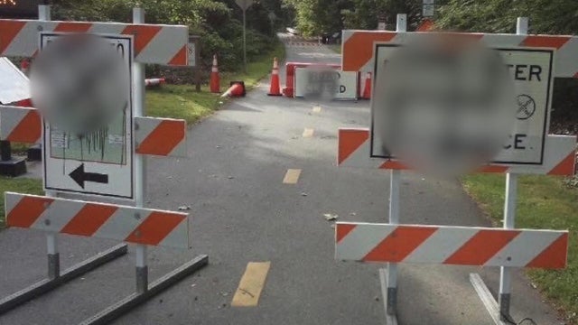 Natick vandalism 