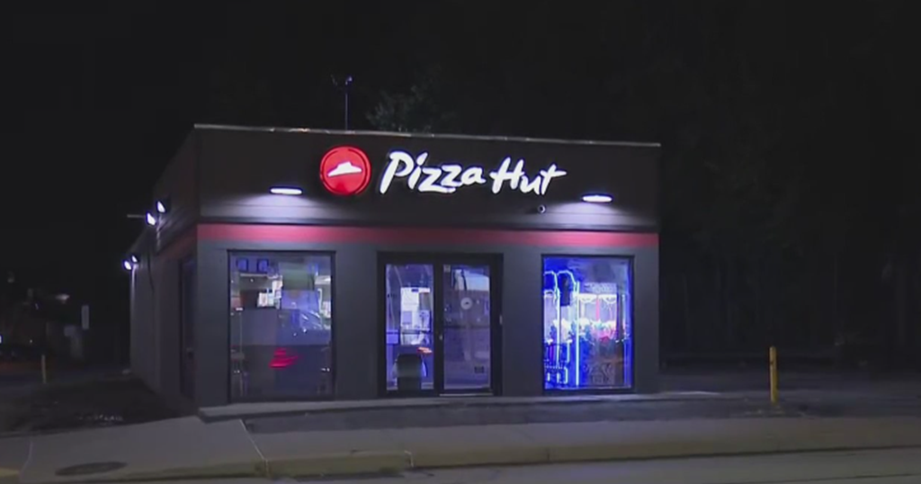 Man arrested following armed robbery of Pizza Hut in Bloomfield 