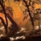 Hot and dry conditions, high winds fuel wildfires in the West