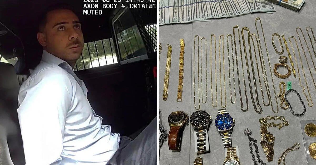 Traveling thief arrested in Florida after 10-year-old son spotted with stolen ,000 Rolex, sheriff says