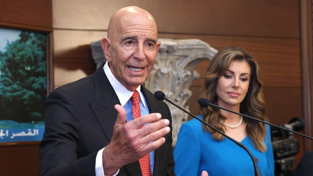 US Special Envoy for Syria Tom Barrack in Beirut 