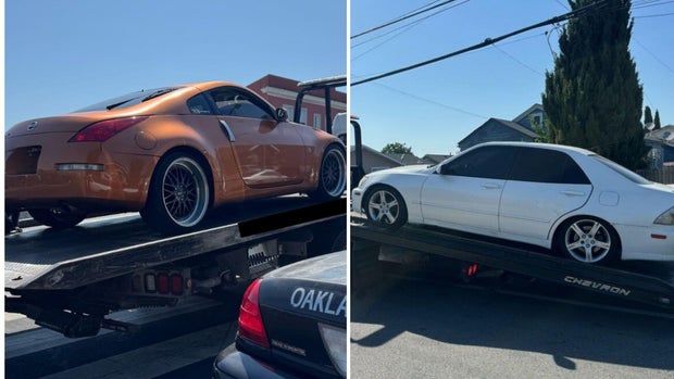 Vehicles Allegedly Seen at Oakland Sideshows Towed 