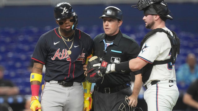 Braves Marlins Baseball 