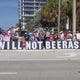 Protesters rally in Fort Lauderdale as state orders removal of rainbow crosswalks 