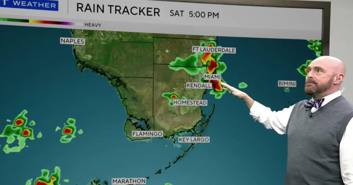 Spotty afternoon storms for South Florida's Labor Day weekend - CBS Miami