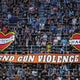 Banner held at MNUFC game carries lineage to other school shootings 