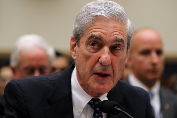 Former Special Counsel Robert Mueller makes an opening statement before testifying to the House Judiciary Committee about his report on Russian interference in the 2016 presidential election in the Rayburn House Office Building July 24, 2019 in Washington 