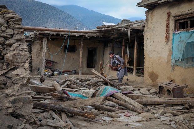 File image: After the deadly earthquake -6 in Afghanistan 