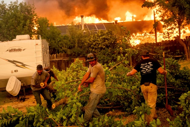 California Extreme Weather Wildfires 