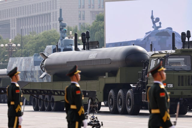 Military parade to mark the 80th anniversary of the end of World War Two, in Beijing 