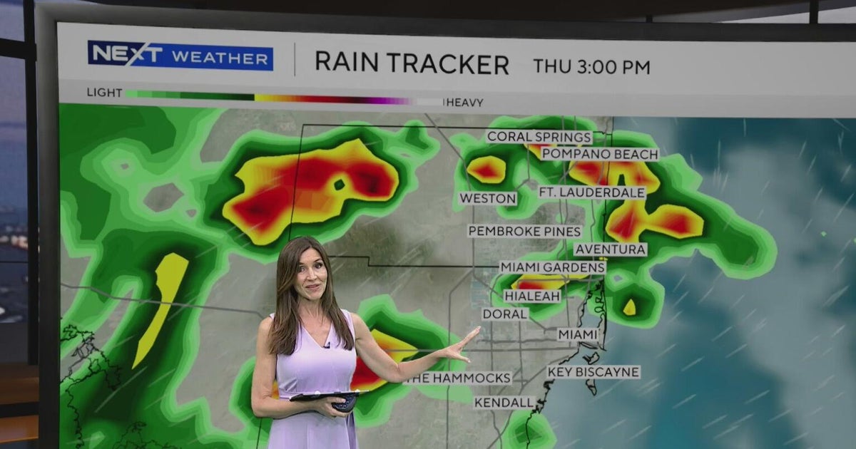South Florida will see more rounds of rain roll through - CBS Miami