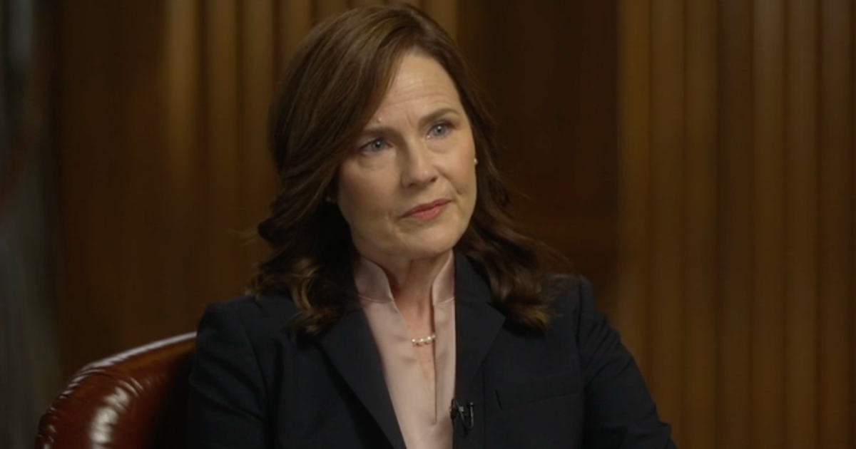 Justice Amy Coney Barrett discusses "spirited" exchange with Justice Ketanji Brown Jackson