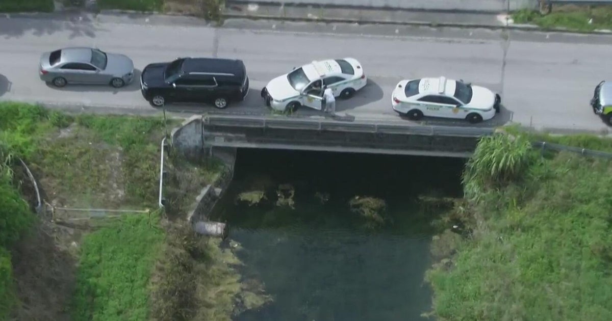 Driver pulled from water after truck plunged into canal near Redland