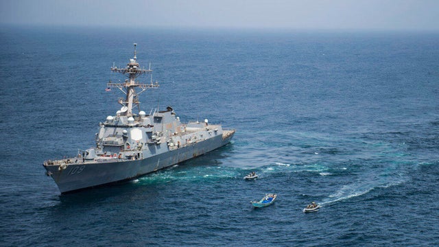 U.S. Navy Seizes Weapons in Gulf of Aden 