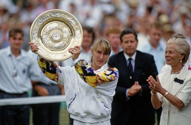 1993 Wimbledon Lawn Tennis Championship - Women's Singles - Final - Steffi Graf V Jana Novotná 