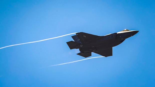 USAF F-35 At Paris Air Show 2023