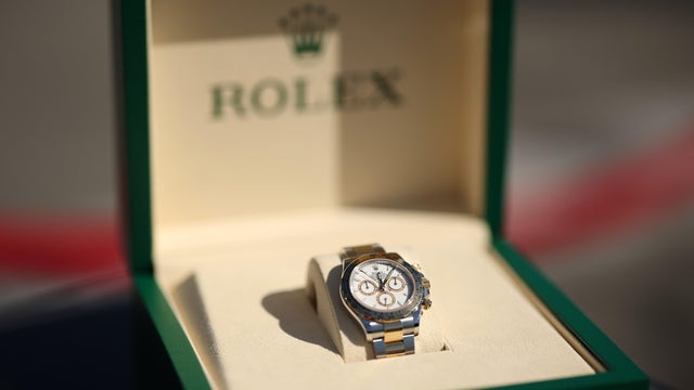 Rolex Explorer II Macro of GMT Hand 