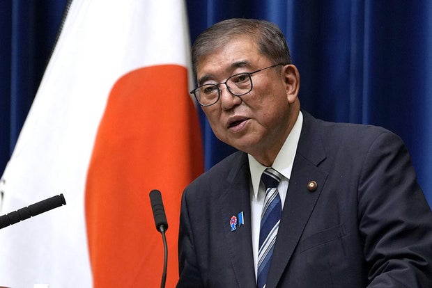 Japan's Prime Minister Shigeru Ishiba Announces Resignation 
