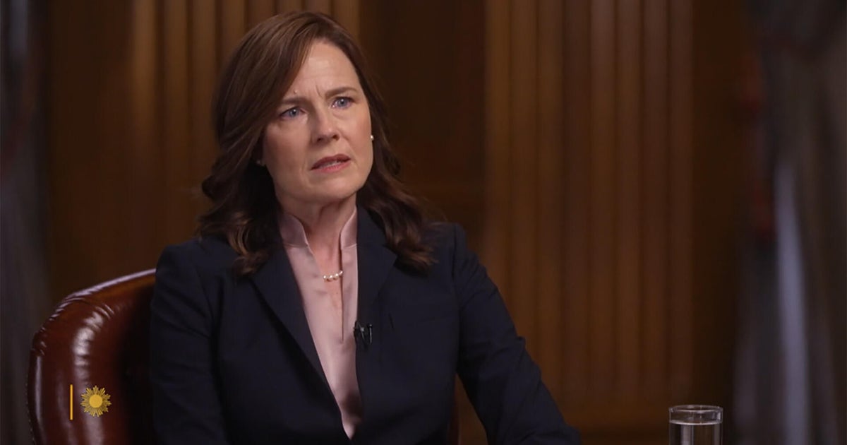 Justice Barrett on the Supreme Courtroom’s checks on Trump’s energy