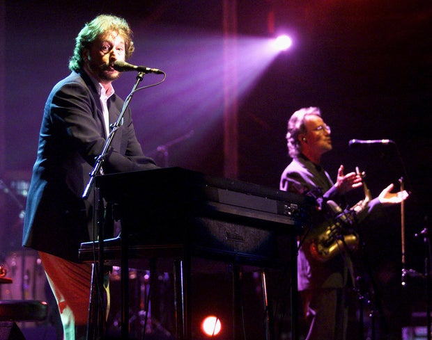 FILE PHOTO: SUPERTRAMP KICKS OFF ONE MORE FOR THE ROAD WORLD TOUR IN BENIDORMSPAIN. 
