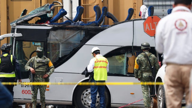 Mexico Train Crash 