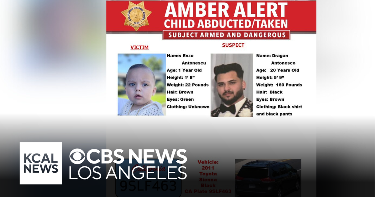 Amber Alert Issued After Father Allegedly Abducts Baby In La County