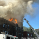 Heavy smoke and flames billow as crews fight fire in Squirrel Hill 