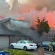 Man who barricaded inside burning Folsom home still not located, officials say 