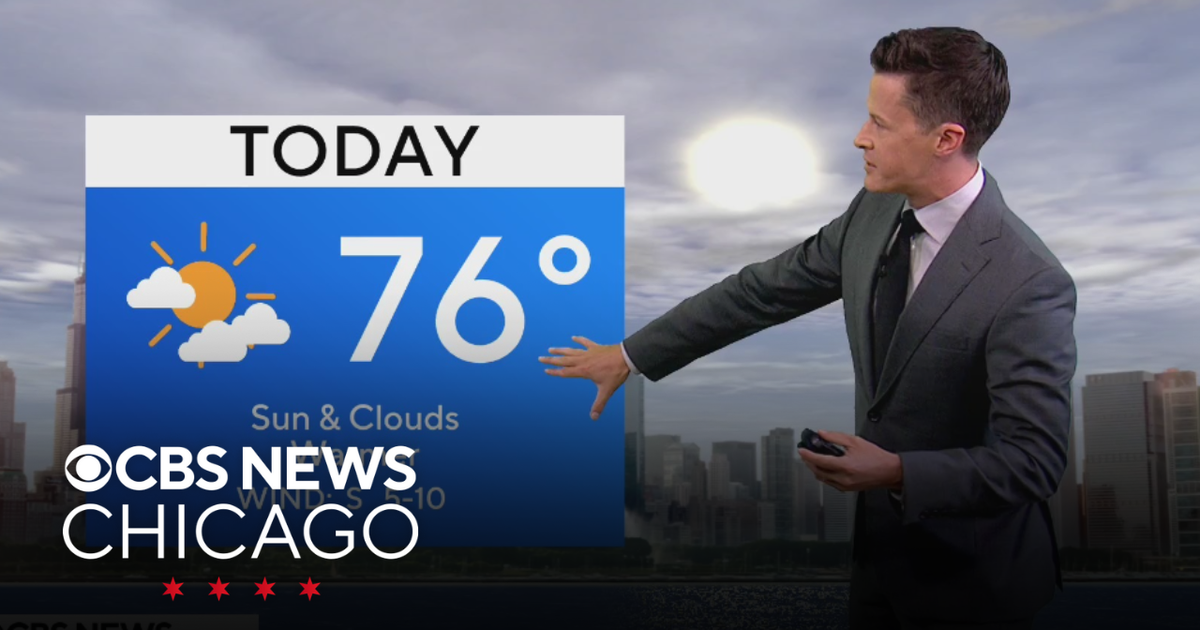 High temperatures climbing this week in Chicago - CBS Chicago