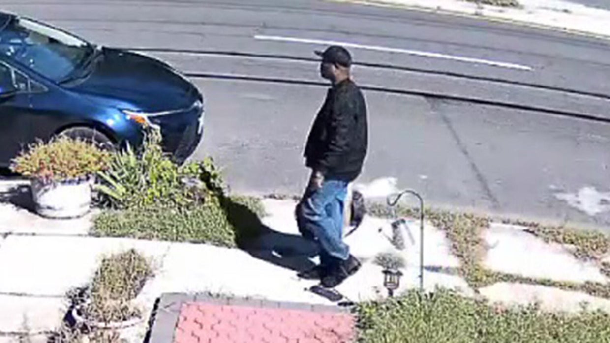 Manhunt for suspect in "horrific double homicide, robbery and arson" in ...