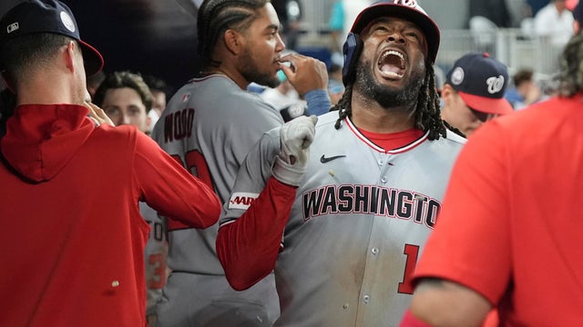 APTOPIX Nationals Marlins Baseball 