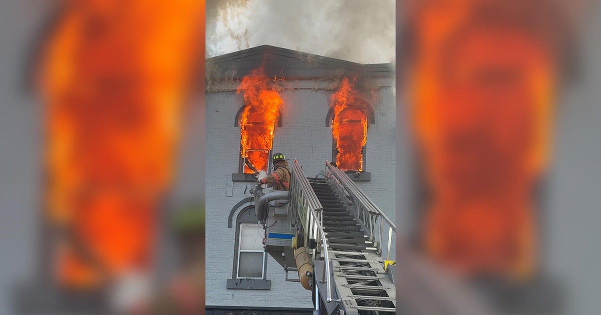 Large fire breaks out above Kittanning business