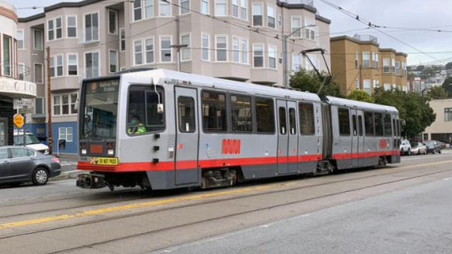 San Francisco Muni light rail vehicle 