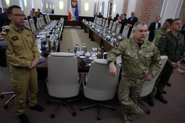 An extraordinary government meeting in the Prime Minister in Warsaw 