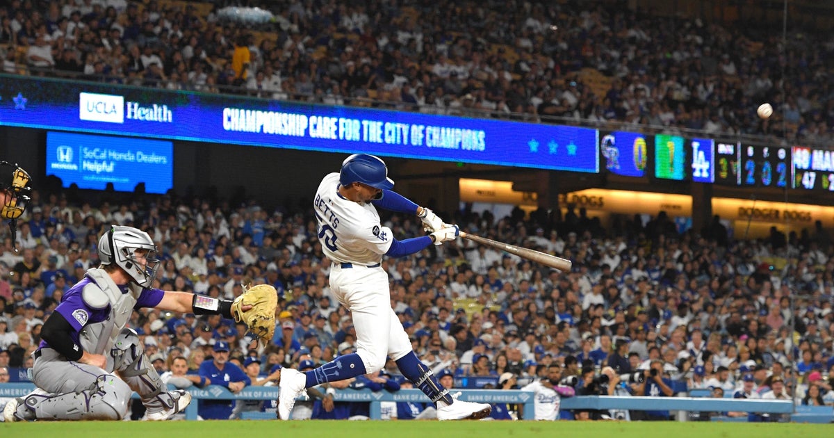 Dodgers hit four homers in 7-2 win over Rockies - CBS Los Angeles