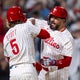 Schwarber hits 50th HR, Suárez strikes out 12 as Phillies beat Mets 