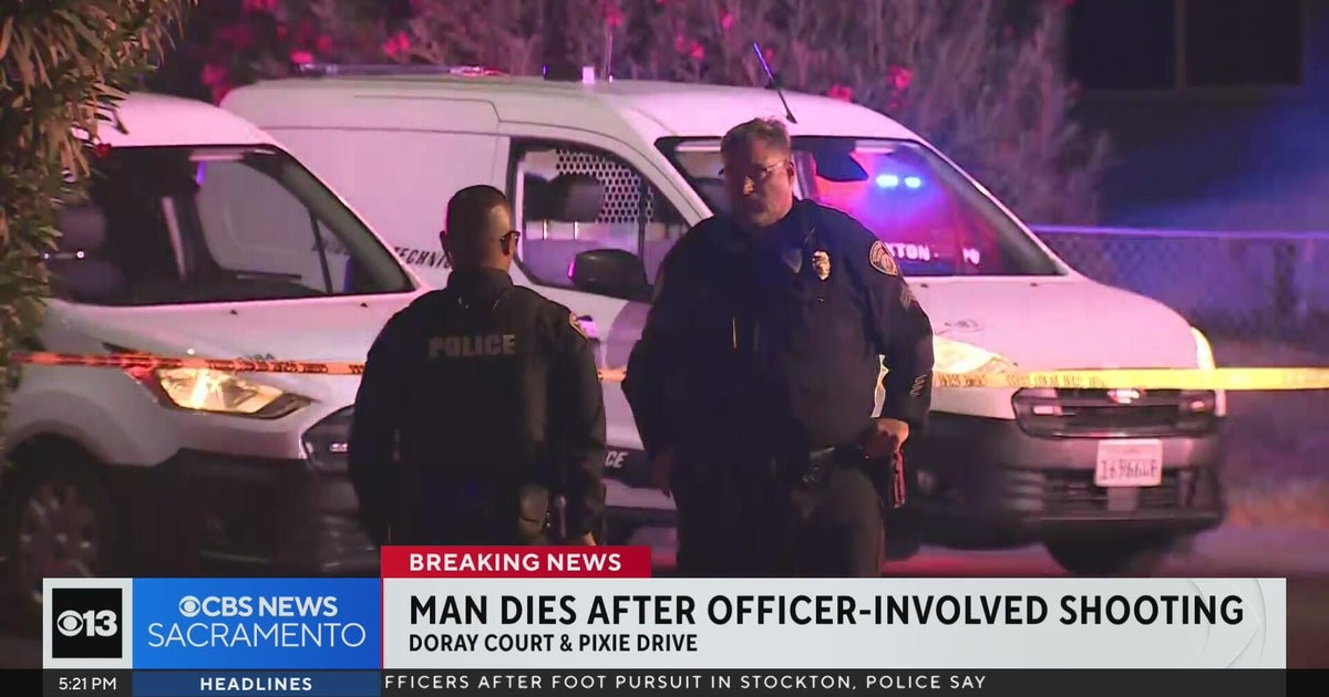 Stockton Police Fatally Shoot Armed 19-Year-Old During Foot Pursuit