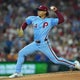 Luzardo retires 22 straight batters after rough start as Phillies sweep Mets 