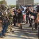 Protesters clash with ICE agents outside Broadview processing facility 
