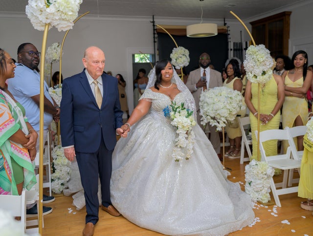 Why a Cincinnati bride's landlord walked her down the aisle 
