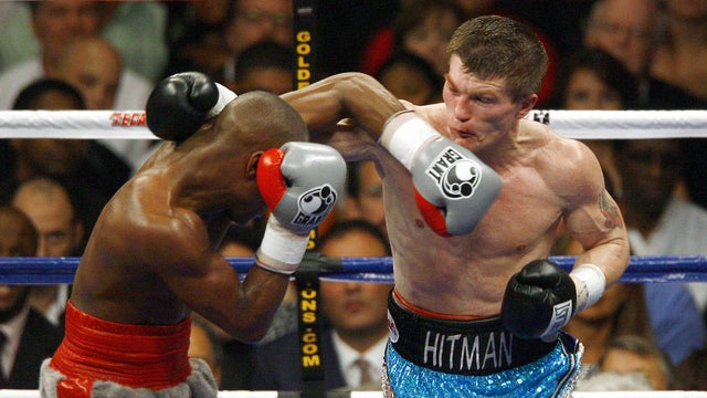 FILE PHOTO: Floyd Mayweather Junior v Ricky Hatton WBC Welterweight Title 