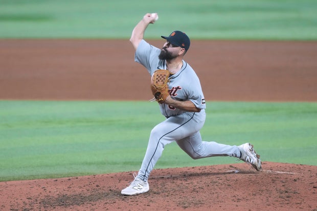Tigers Marlins Baseball
