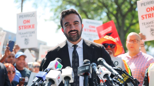 NYC Mayoral Candidate Zohran Mamdani Joins Striking Teamsters Demanding Fair Contract 
