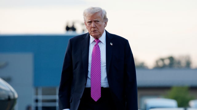 President Trump Departs Morristown Airport En Route To Washington, DC 