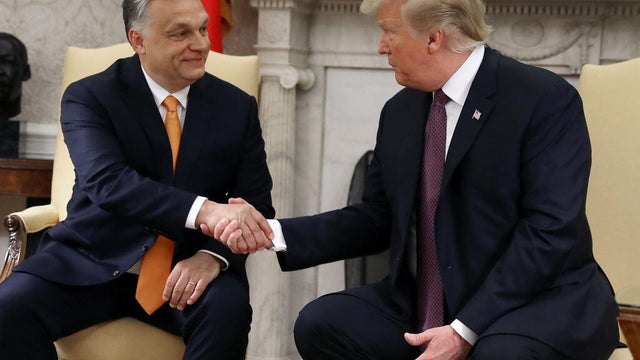 President Donald Trump Welcomes Hungarian Prime Minister Viktor Orban To The White House 
